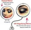 LED kosmetické zrcátko, 10násobné zvětšení, 14 LED diod, Náhled obrázku produktu 2