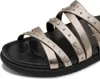 Tamaris Damen Pantoletten Schwarz/Metallic Voir les images du produit 4
