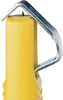 A close-up of a yellow cable stripping tool with a silver metal blade. Produktbild-Vorschau