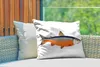 MuchoWow® Outdoor Kissen - Lachs - Fisch - Orange - 60x40 Produktbild-Vorschau 3
