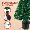 CASARIA® Weihnachtsbaum künstlich 66 cm Klein Tisch Topf Produktbild-Vorschau 5