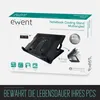 Tapis de refroidissement Ewent EW1258 17 pouces noir Voir les images du produit 12