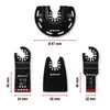 EINHELL Multi-Tool-Set, 708104, 4-teilig Produktbild-Vorschau 11