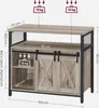 VASAGLE Sideboard Küchenschrank, mit 2 Schiebetüren, Produktbild-Vorschau 7