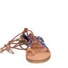 CORAL BLUE Sandalen Damen Textil Blau EX310 - Größe: 37 Produktbild-Vorschau 4