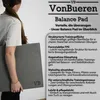 VonBueren Balance Pad XL | ca. 48 x 40,5 x 6 cm grau | Produktbild-Vorschau 3