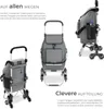 tectake® Einkaufstrolley Shopper 3-in-1, Nutzung auch als Produktbild-Vorschau 3