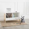 Dětská kniha Kabinet, Dřevěná knihovna, Bílá knihovna, Náhled obrázku produktu 2