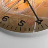 Wanduhr - Rund - Glasuhr - Leute Tanz Linien Tapeten - Produktbild-Vorschau 5