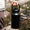 3L izolovaná fľaša na vodu s rukoväťou s vekom so širokým Náhľad obrázku produktu 4
