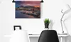MuchoWow® Wandteppich Wandbehang Feuriger Sonnenuntergang Produktbild-Vorschau 4