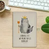 Mr. & Mrs. Panda notizbuch Katze König - Transparent - Produktbild-Vorschau 2