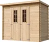 TIMBELA M310C Abri de jardin en bois - L239xL142xH200 cm/ Voir les images du produit 1