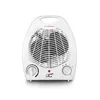 A white electric heater with a fan and controls. Náhľad obrázku produktu