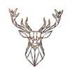 Wallity, Deer - 3, Nachbildungatives Wandaccessoire aus Produktbild-Vorschau 6