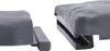 Two pieces of grey plastic lawn edging are shown against a white background. Produktbild-Vorschau