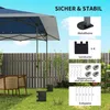 Pavillon ca. 4x4m Wasserdicht Stabil Winterfest Pop-up Produktbild-Vorschau 6