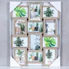 A collage of 12 framed photos of houseplants and decorative items, arranged in a grid. Produktbild-Vorschau