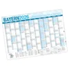 A calendar for the year 2026 for the region of Bayern, Germany, displayed flat on a white background. Produktbild-Vorschau