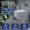 VILSTEIN Hänge WC Spülrandlos I Wand WC I Tiefspüler I Produktbild-Vorschau 11