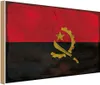 vianmo Holzschild 20x30 cm Angola Rost Flagge Fahne Wappen Produktbild-Vorschau 1