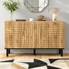 Merax dressoir met 3 deuren met push-open sluiting en een Productafbeelding-voorbeeld 2