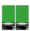 Two green fitted sheets are displayed side-by-side against a white background. Produktbild-Vorschau