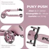 Puky Push Roller mit 3 LED Rädern klappbar raspberry 5202 Produktbild-Vorschau 14