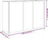 vidaXL Hochbeet 120x40x80 cm Cortenstahl Produktbild-Vorschau 7