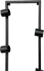 DanDiBo Weinregal Wand Metall Schwarz Flaschenregal Produktbild-Vorschau 4