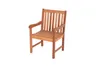 A single wooden chair is shown against a white background. Produktbild-Vorschau