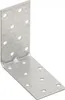 20x Lochplattenwinkel mit kleiner Sicke 80x80x40mm Produktbild-Vorschau 2