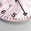 Wanduhr - Rund - Glasuhr - Abstraktion modern - 40x40cm - Produktbild-Vorschau 5