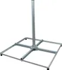 PremiumX Balkonständer PROFI 4x 50x50cm Stahl 1m Mast 60mm Produktbild-Vorschau 1