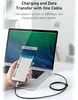 Kábel Baseus Cafule, USB-C na USB-C, 100W, 2m, biely Náhľad obrázku produktu 17