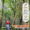 SucceBuy Manual Pole Saw, 7.3-27 ft Extendable Tree Pruner, Voir les images du produit 1