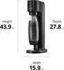 SodaStream Gaia, Schwarz, 198 mm, 198 mm, 437 mm, 200 mm, Produktbild-Vorschau 7