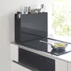 Yamazaki Gewürzregal Küchenregal Metall schwarz 50x36x12cm Produktbild-Vorschau 12