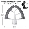 Flachrührer Zubehör für KitchenAid Mixer, Flex Edge Beater Produktbild-Vorschau 2