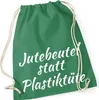 Huuraa Turnbeutel statt Plastiktüte 12 Liter Kelly Green Produktbild-Vorschau 1