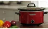 Crock-Pot SCV400RD, 3,5 l, Schwarz, Rot, Drehregler, 4 Produktbild-Vorschau 2