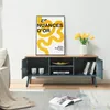 Meuble TV 'Reyljand' avec 2 portes 120 x 35 x 50 cm gris / Voir les images du produit 2