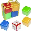 DIY pěnové stohovací bloky s kostkami, barevná interaktivní Náhled obrázku produktu 3