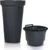 Doniczka Donica Ogrodowa 40 Cm Efekt Cegły Wysoka Okrągła Podgląd zdjęcia produktu 9