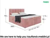 MEBLINI Boxspringbett mit Bettkasten - Gepolstert Produktbild-Vorschau 7