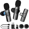 3-in-1 Drahtlos Lavalier-Mikrofon Bluetooth, Clip-On, Produktbild-Vorschau 1