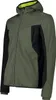 Man Jacket Fix Hood Softshell 33A2867 Größe 52 Farbe oil Produktbild-Vorschau 3