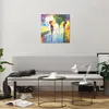 Bilder auf glas - Park Straße Regen - 50x50cm - Glasbilder Produktbild-Vorschau 6