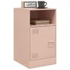 Nachttisch Rosa 34,5x39x62 cm Stahl Produktbild-Vorschau 4