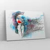 Bild auf Leinwand - Leinwandbild - Astronaut Universum Produktbild-Vorschau 4